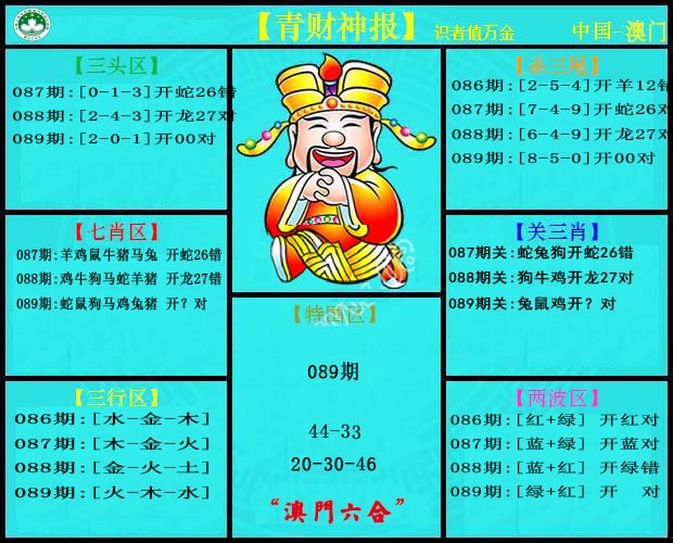 089期青财神[图]